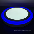 Plafonnier LED 6+3W Blanc+Bleu